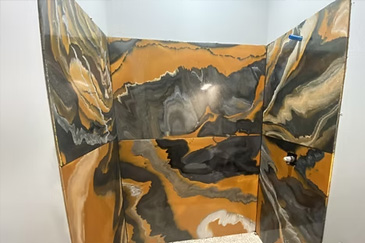 Epoxy shower panels