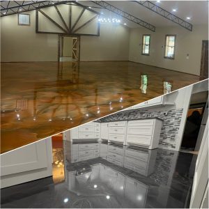Metallic Floors