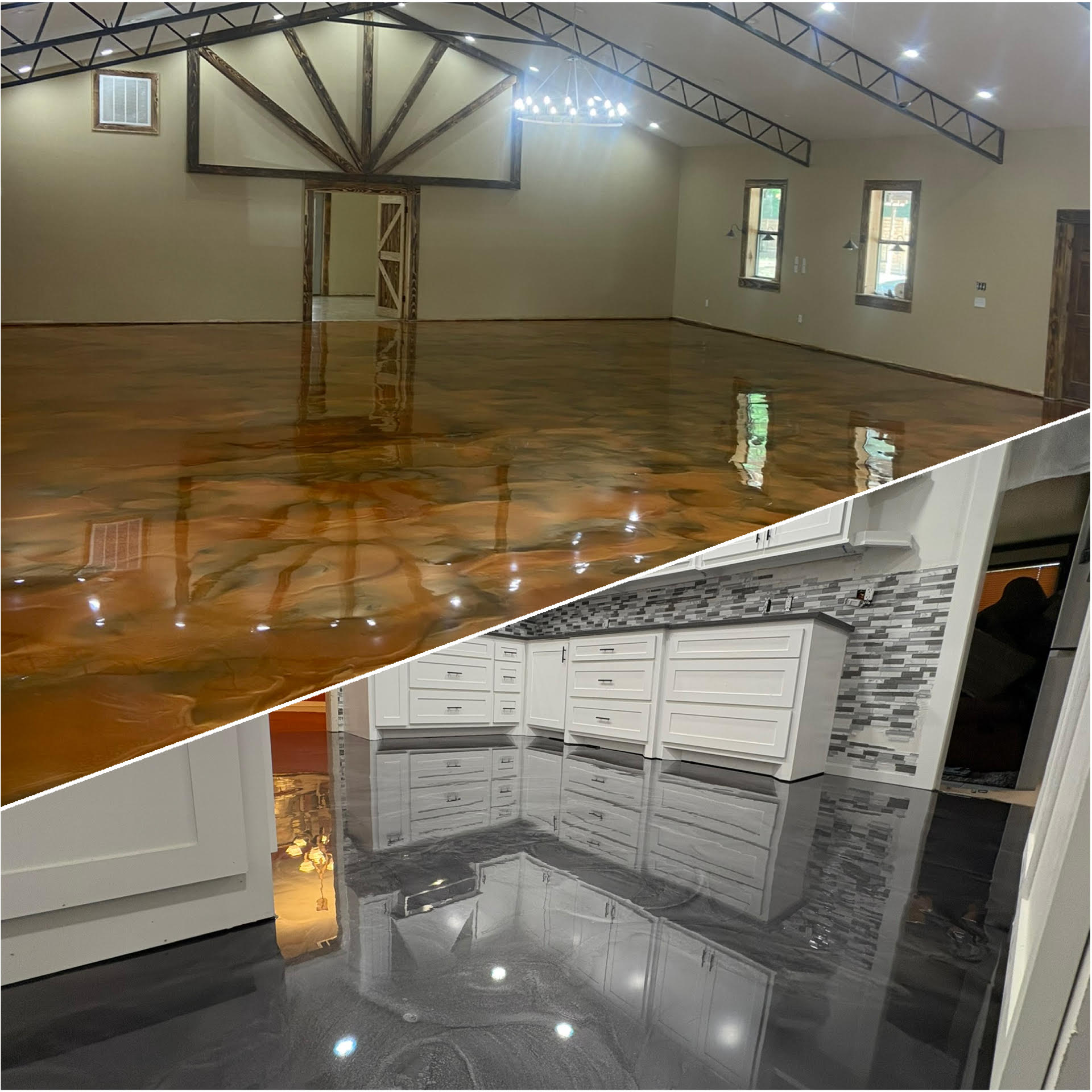 Metallic Floors